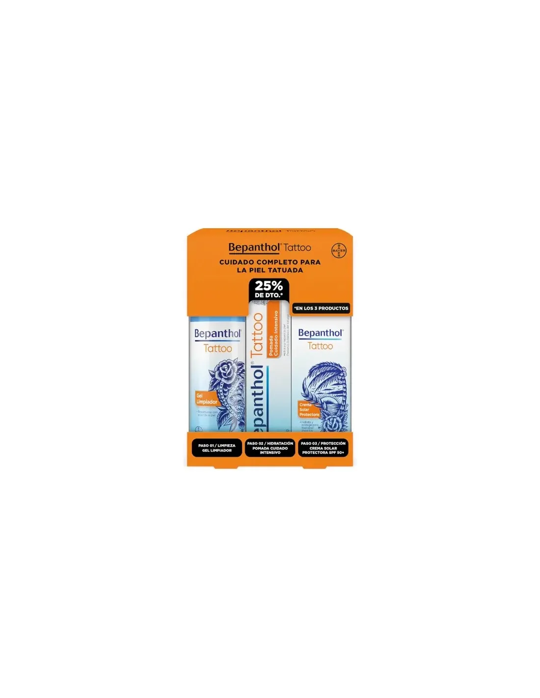 Bepanthol Pack Tatto Triple