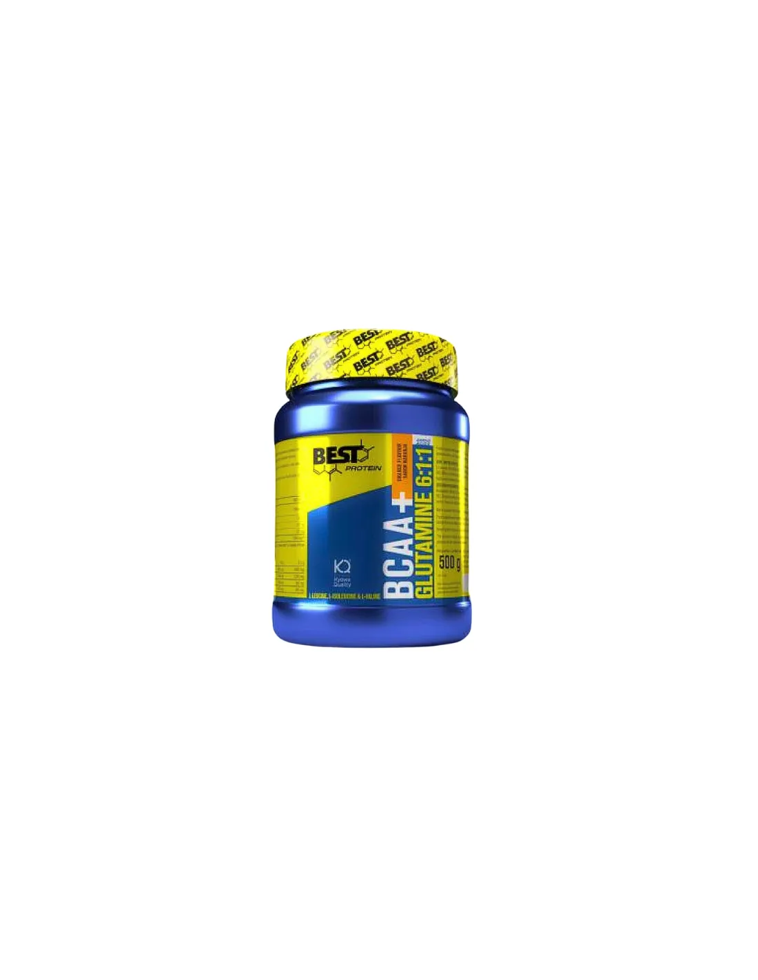BEST BCAA+ Glutamine 6:1:1 Sabor Naranja 500g