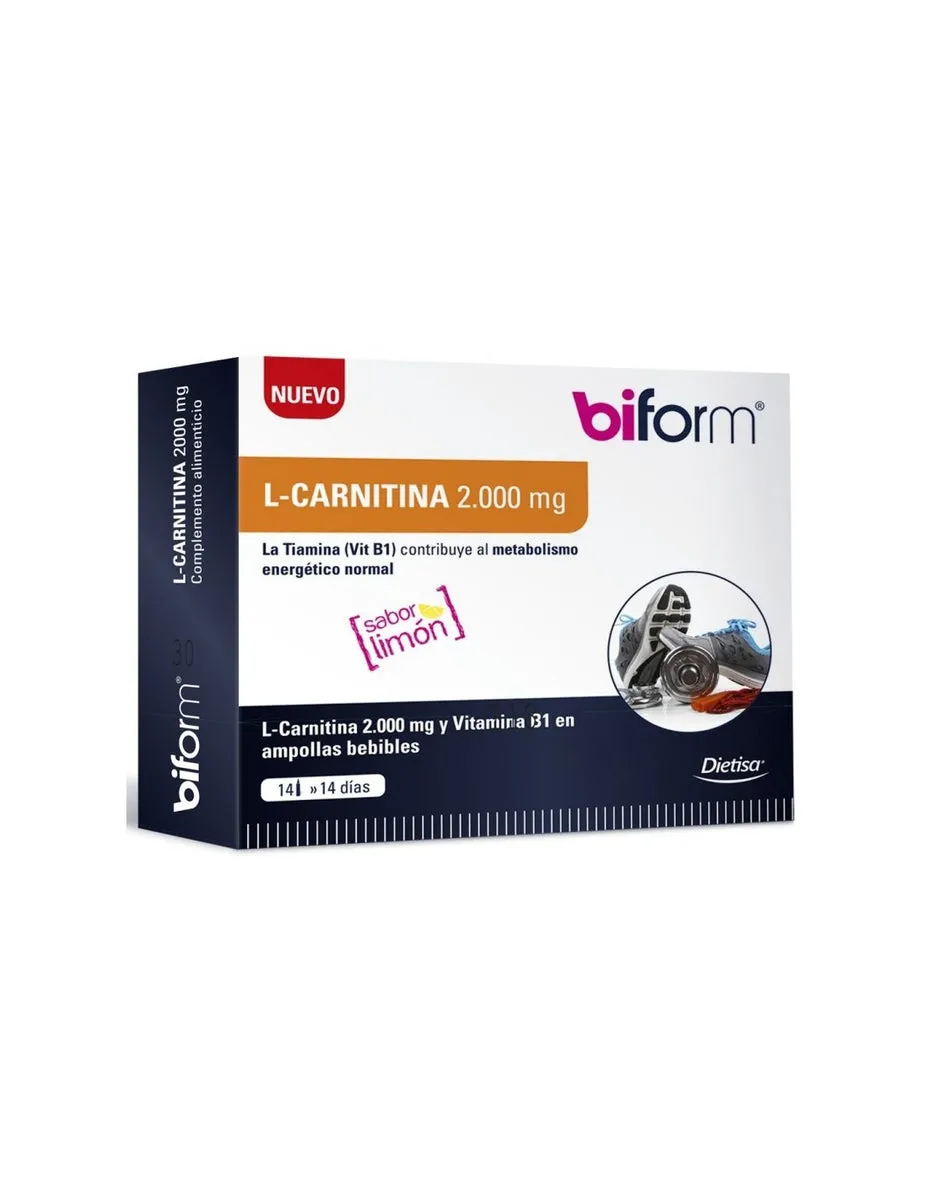 L- Carnitina 2000 mg (14 viales) Dietisa