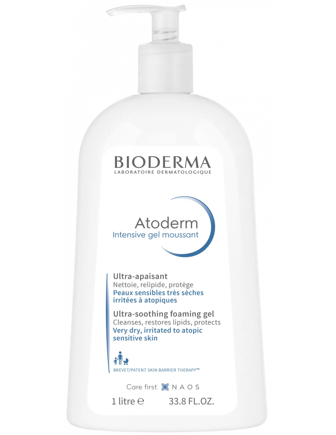 BIODERMA Atoderm Intensive Gel Moussant 1L