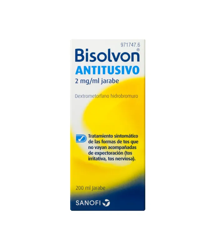 Bisolvon Antitusivo 2 Mg/Ml Jarabe 1 Frasco 200ml
