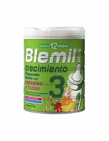 BLEMIL PLUS 3 CON CEREALES Y FRUTA 800 G