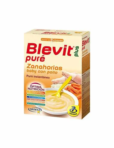 BLEVIT PLUS PURE ZANAHORIAS BABY CON POLLO 280 G