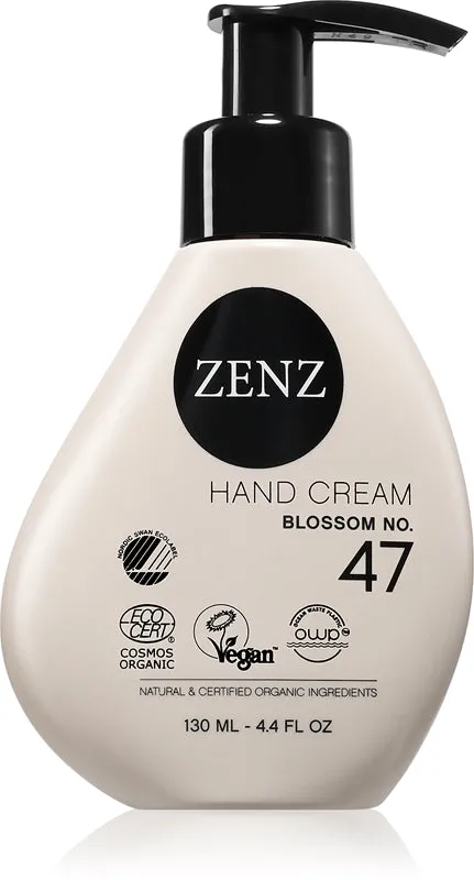 ZENZ Organic Blossom No. 47 Moisturizing Hand Cream 130ml