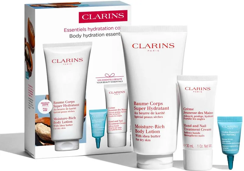 Clarins Body Care Collection Gift Set to Moisturize and Tighten the Skin