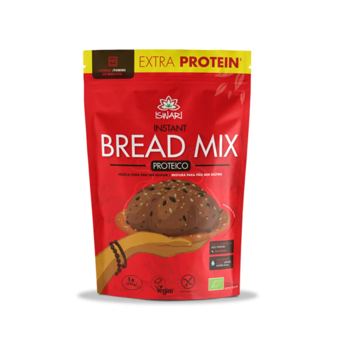 BREAD MIX PROTEICO (300 gr) Dietisa