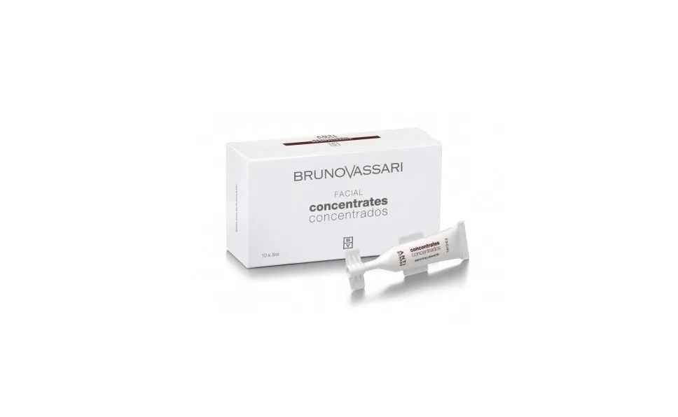 Set Bruno Vassari Revitalizing Anti-Stress Concentrate for Face 10 pieces 3 ml