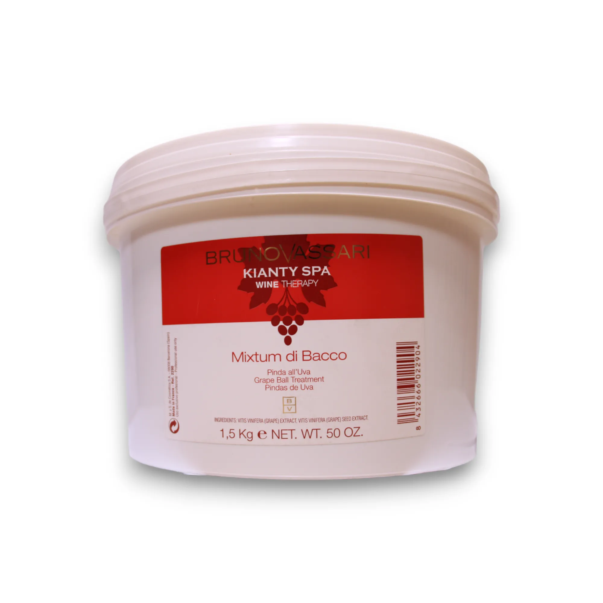 Bruno Vassari Kianty SPA Anti-Cellulite Grape Body Cream 1500 g