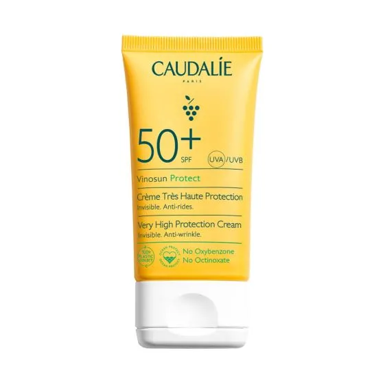 Caudalie Vinosun Crema Solar SPF50+ Invisible y Antiedad 50 ml