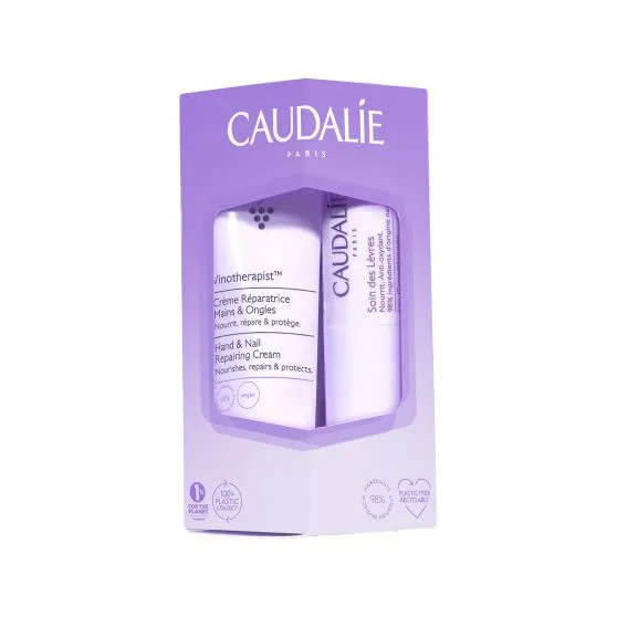 Caudalie Vinotherapist Pack Crema Manos + Labial