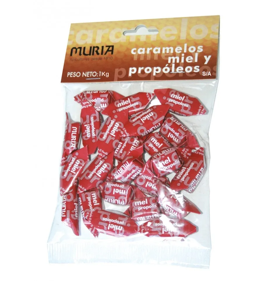 CARAMELOS DE MIEL Y PROPOLIS 1kg. S/A Ref. 10209