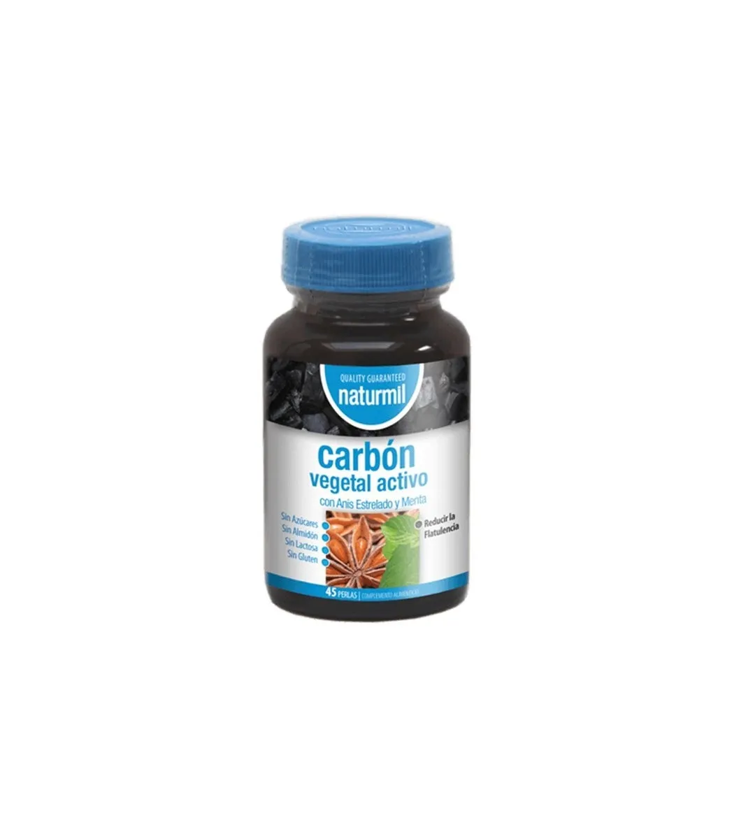 CARBÓN ACTIVADO (45 perlas) Naturmil - Dietmed