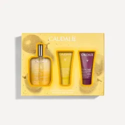 Caudalie Cofre 2024 Aceite Soleil des vignes 50ml + Gel Baño Soleil 30ml + Loción 30ml