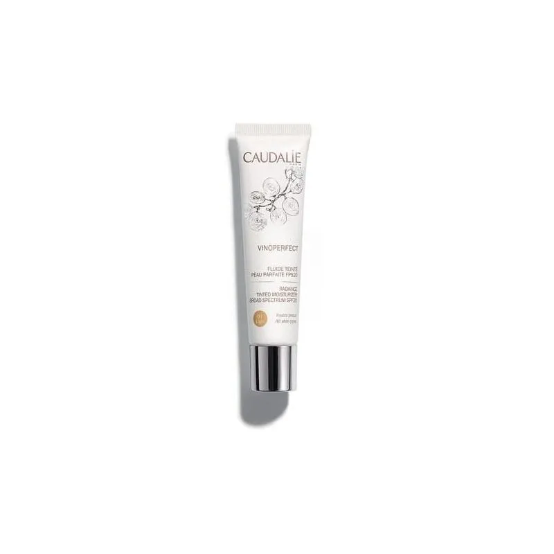 Caudalie Fluído con Color Piel SPF20 Light 40ml