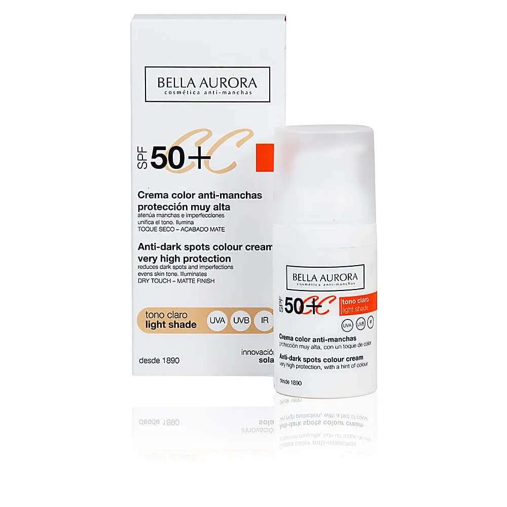 CC Cream Anti Manchas Tono Claro Spf50+ 30 ml