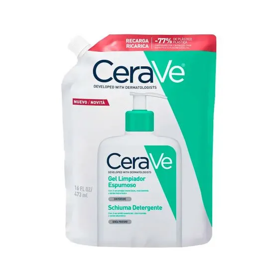 CeraVe Limpiador Espumoso Recarga 473 ml
