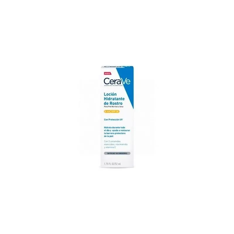 Cerave Loción Hidratante de Rostro SPF50