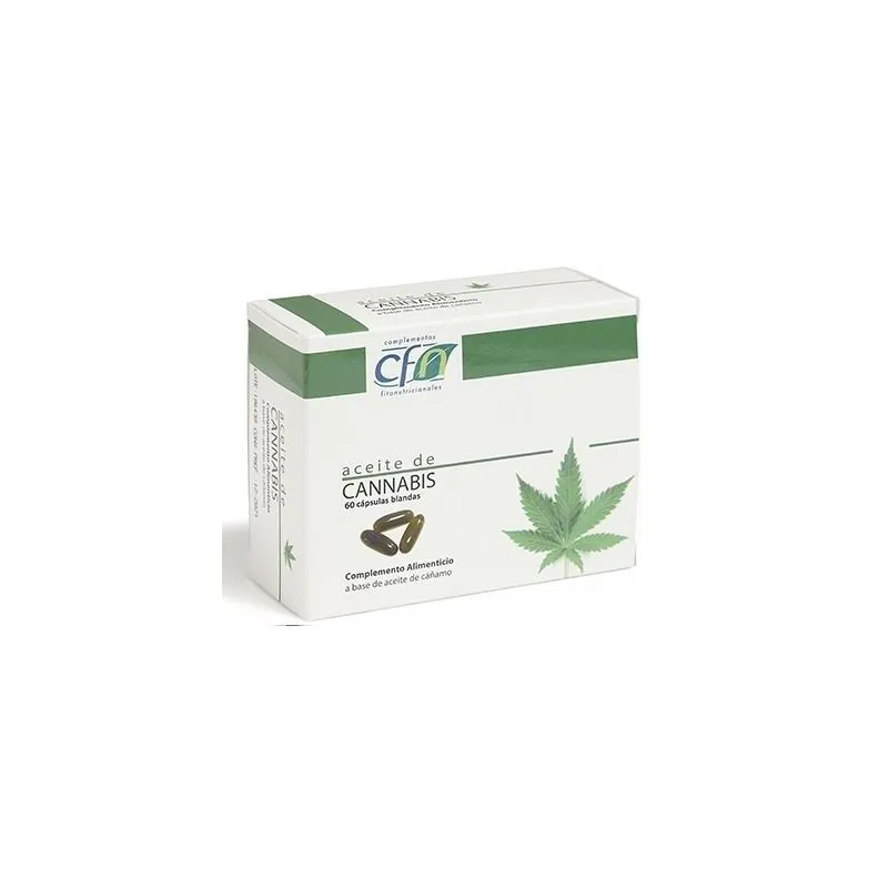 CFN Aceite de Cannabis 1000mg 60 Cápsulas Blandas