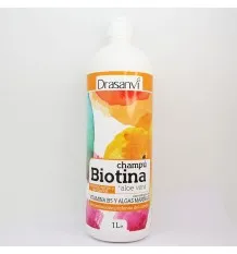 Champu Biotina Aloe Vera Cabello Seco Apagados 1000ml Drasanvi