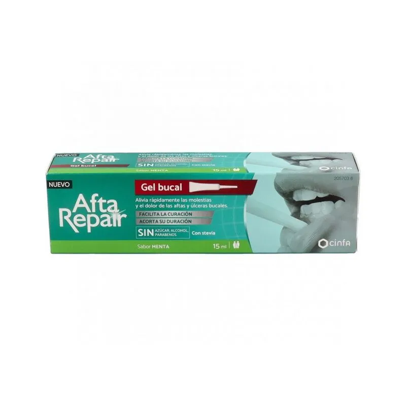 Cinfa Afta Repair Gel Sabor Menta 15ml