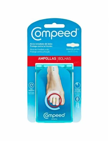 COMPEED PROTECTOR ADHESIVO HIDROCOLOIDE AMPOLLAS