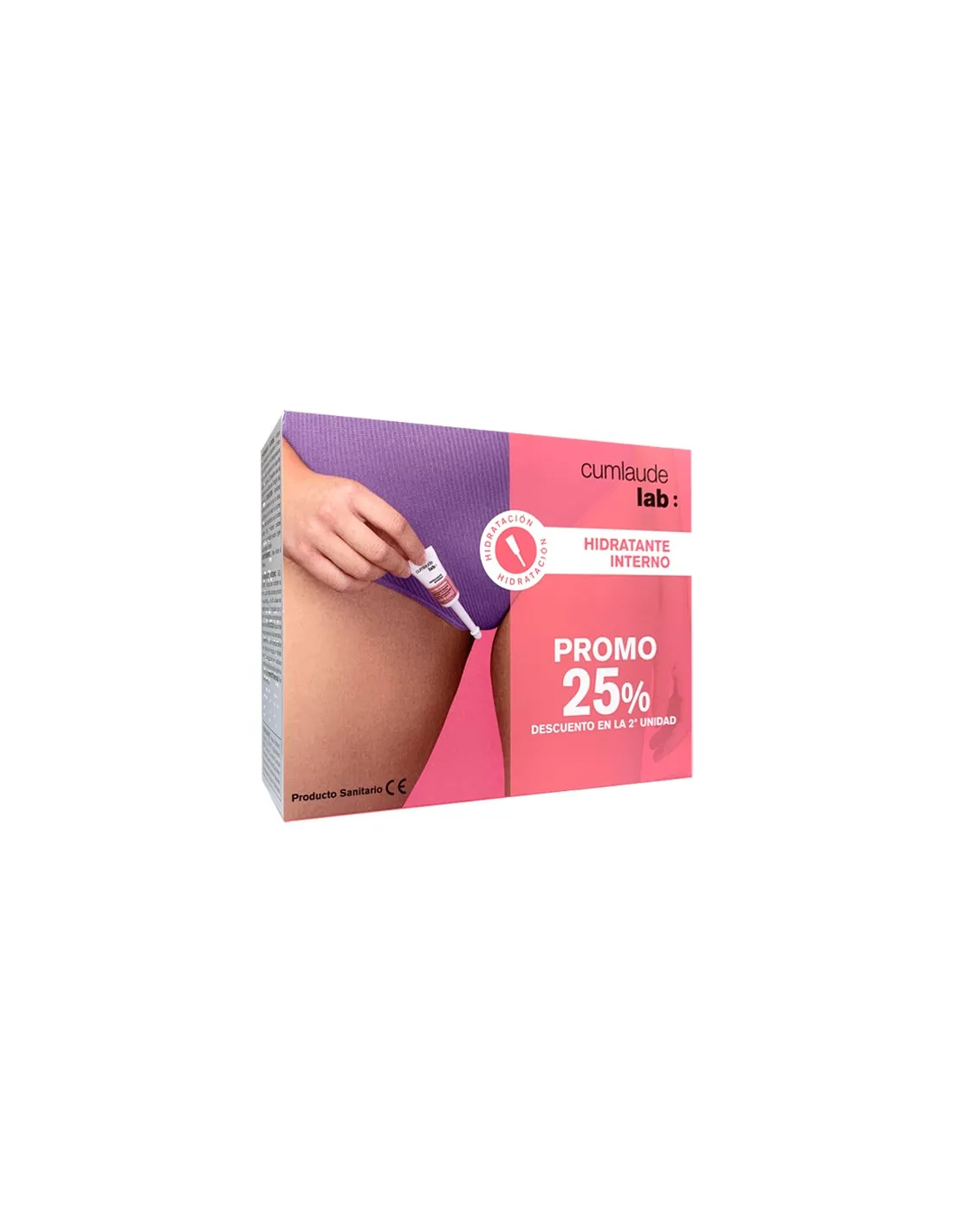 CUMLAUDE Duplo Hidratante Interno Vaginal 2x6 Cánulas Monodosis de 5 ml
