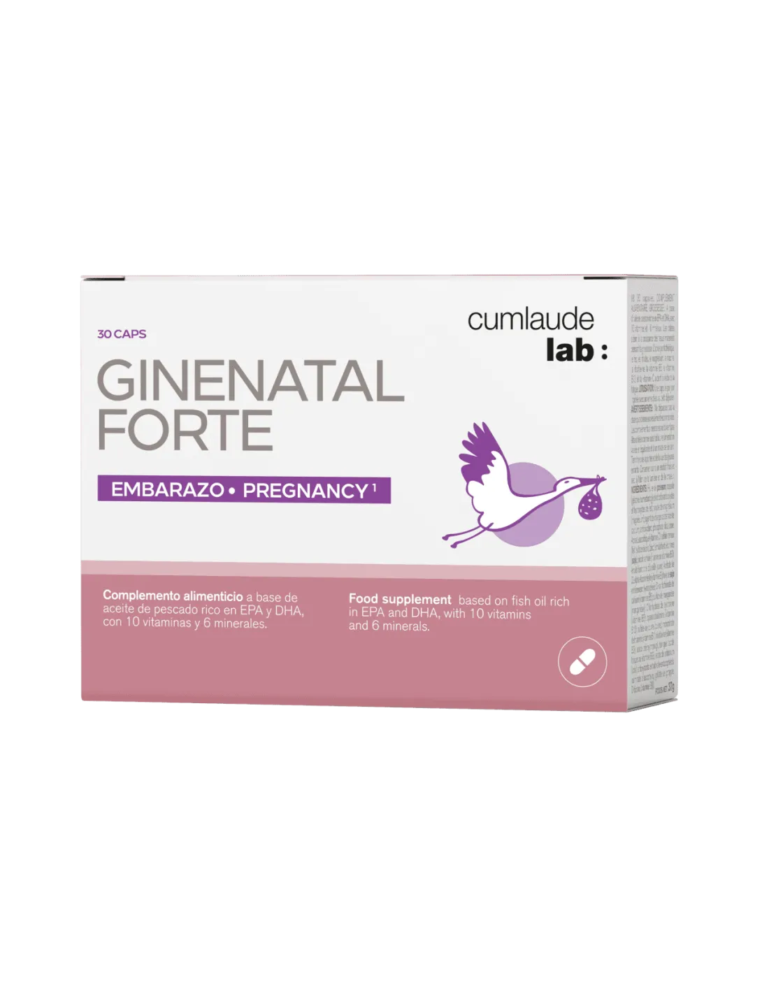 CUMLAUDE Ginenatal Forte 30 Cápsulas