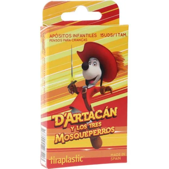 Apósitos infantiles Dartacán y los tres mosqueperros