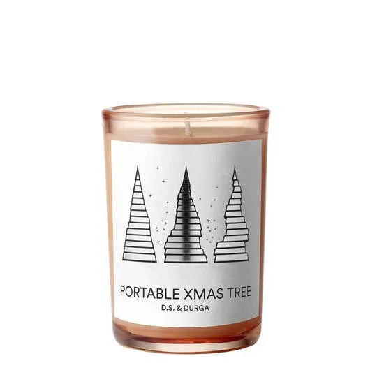 DS & Durga Portable XMAS Tree Gray Candle 200g