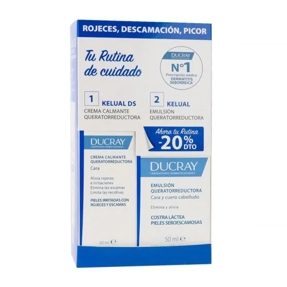 Ducray Kelual DS Pack Crema 40 ml + Emulsión 50 ml