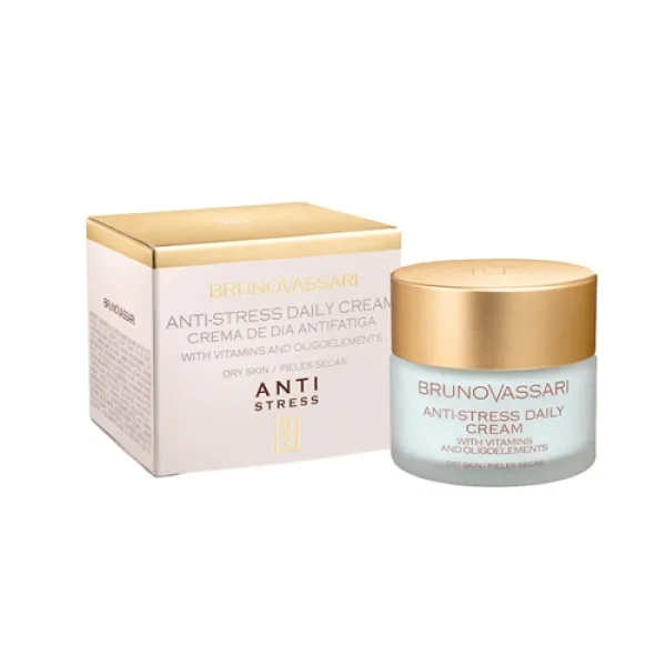 Daily Cream – Dry Skin | Crema antifatiga 50ml - Anti-Stress - Bruno Vassari ®