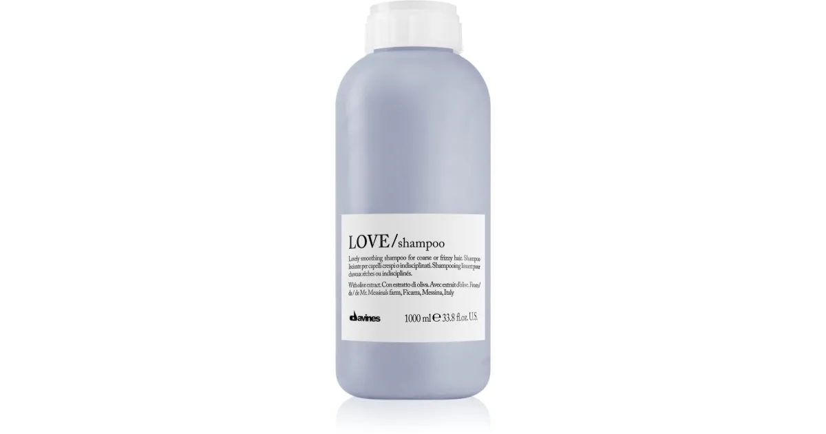 Davines Love Olive Smoothing Shampoo for Unruly and Frizzy Hair 1000ml