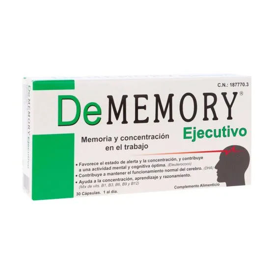 DeMemory Ejecutivo 30 cápsulas