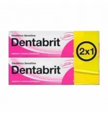 Dentabrit Dientes Sensibles Pasta dental Duplo