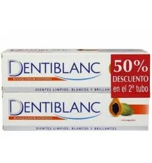 Dentiblanc Papaya Blanqueador Intensivo 100ml + 100ml Duplo