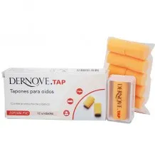 Dernove Tap Tapones Espuma 12 Unidades