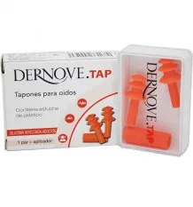 Dernove Tap Tapones Goma adultos 2 Unidades