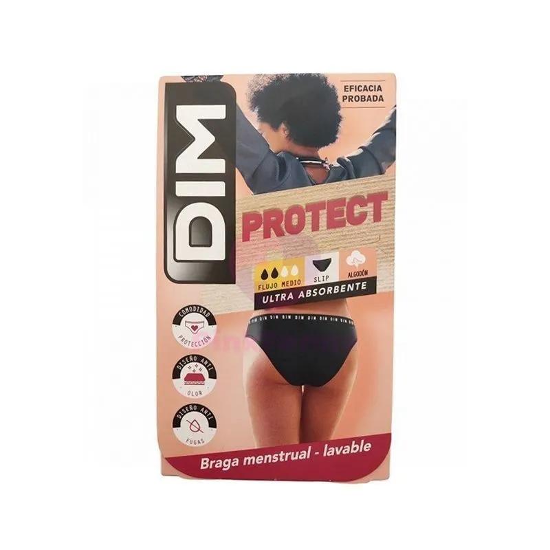 DIM Protect Braga Menstrual Flujo Medio Talla S