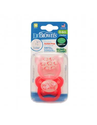 DR BROWN S CHUPETE SILICONA NOCTURNO 0-6