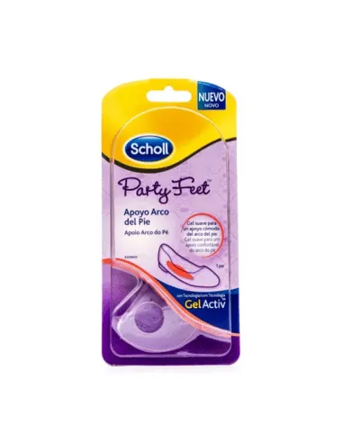 DR. SCHOLL PARTY FEET APOYO ARCO DEL PIE 1 PAR