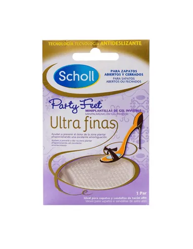 DR. SCHOLL PARTY FEET PLANTILLA ULTRAFINA 1 PAR