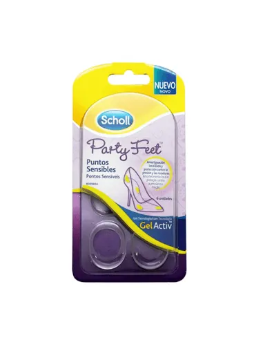 DR SCHOLL PARTY FEET PUNTOS SENSIBLES
