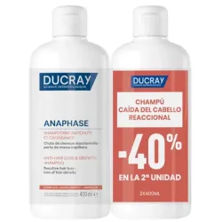 Ducray Anaphase Champú Anticaída Reactiva 400ml + 400ml Duplo Promocion
