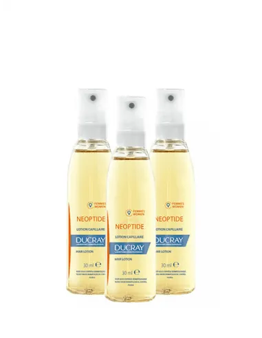 DUCRAY NEOPTIDE LOCION ANTICAIDA MUJER 3 FRASCOS