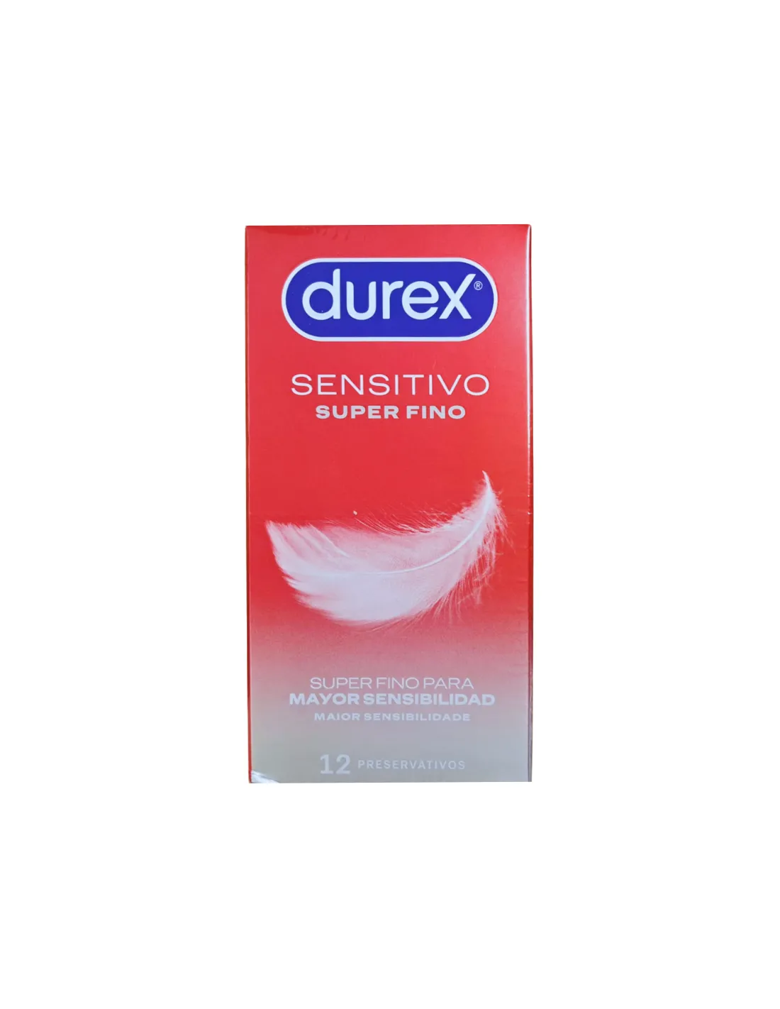 DUREX Sensitivo Super Fino 12 Preservativos