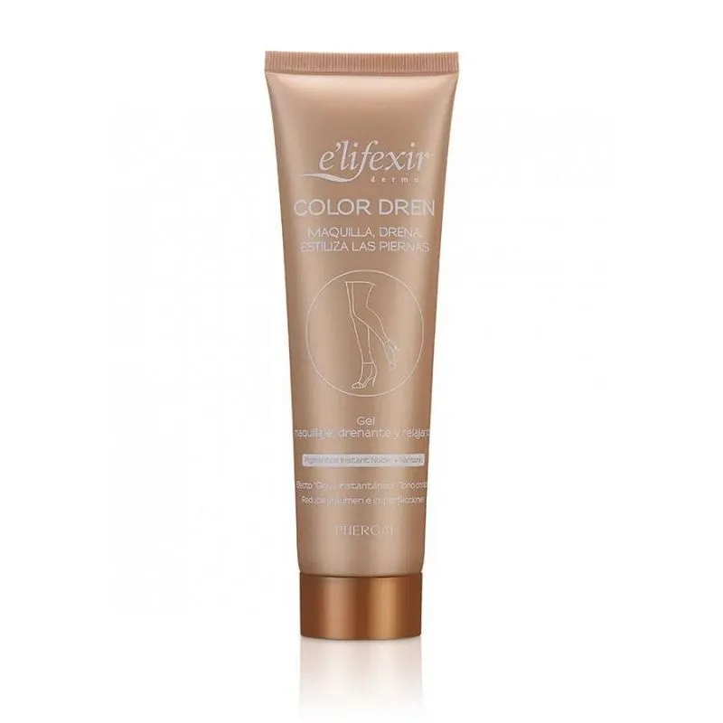 E'lifexir Dermo Color Dren Gel Maquillaje Drenante y Relajante 150ml