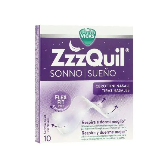 ZzzQuil Sueño Tiras Nasales