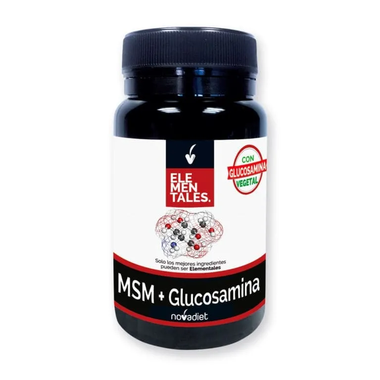 MSM + GLUCOSAMINA 40 CAPSULAS - NOVADIET