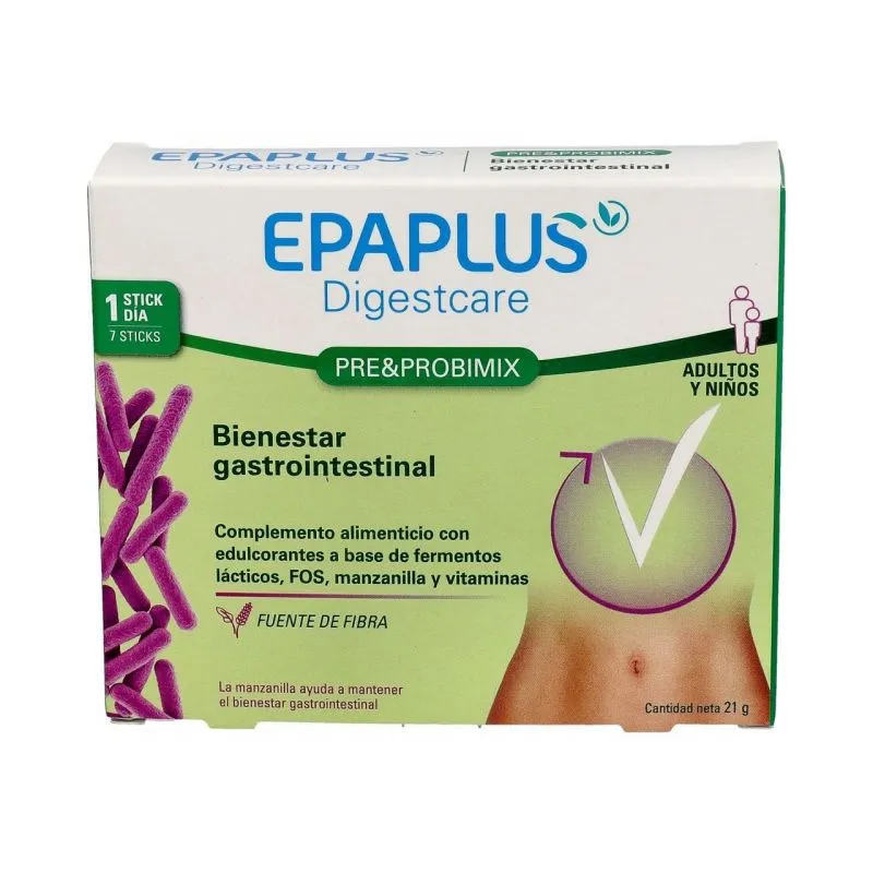 Epaplus Digestcare Pre y Probimix 7 Sticks