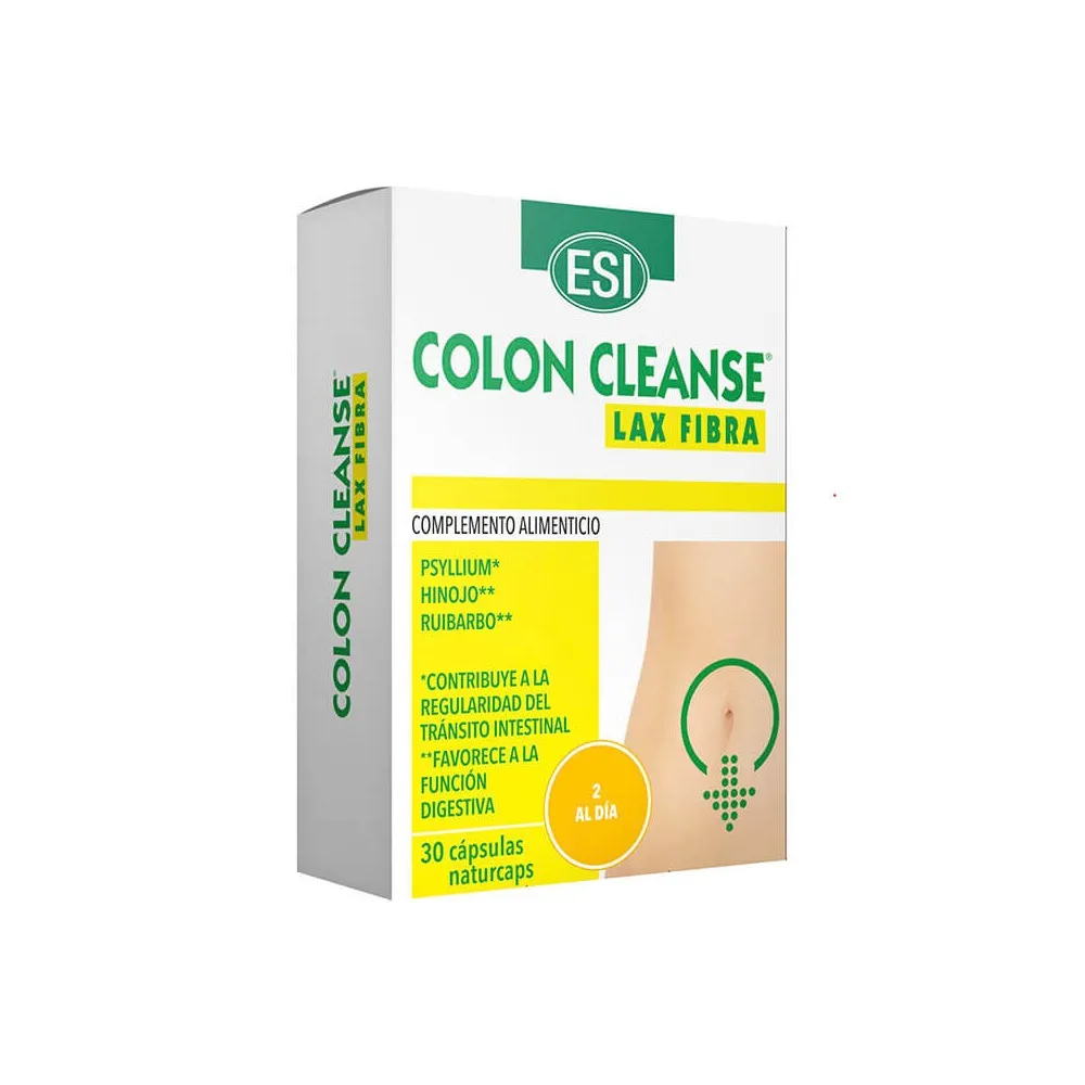 COLON CLEANSE LAX FIBRA (30 NATURACAPS) ESI